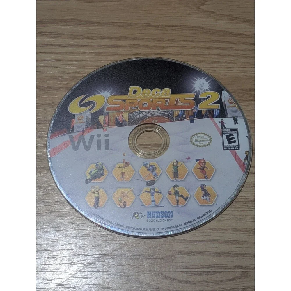 Deca Sports 2 Nintendo Wii Game Disc‎ Only